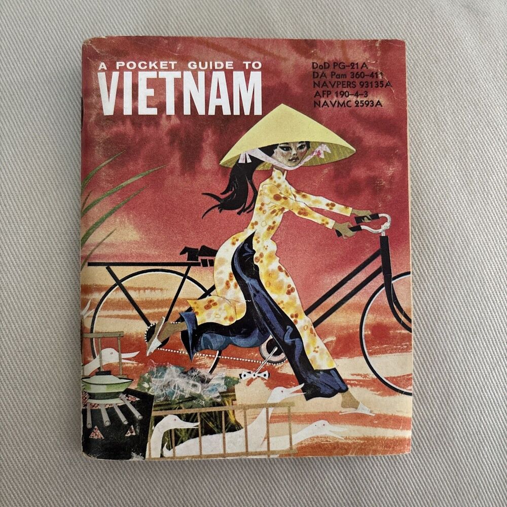 Vntg '62 Pocket Guide to Vietnam Armed Forces Information & Education DOD PG-21A